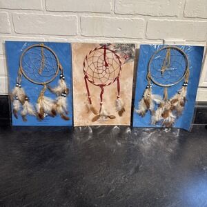 Lot Of 3 Dream Catchers Still Sealed In Packages